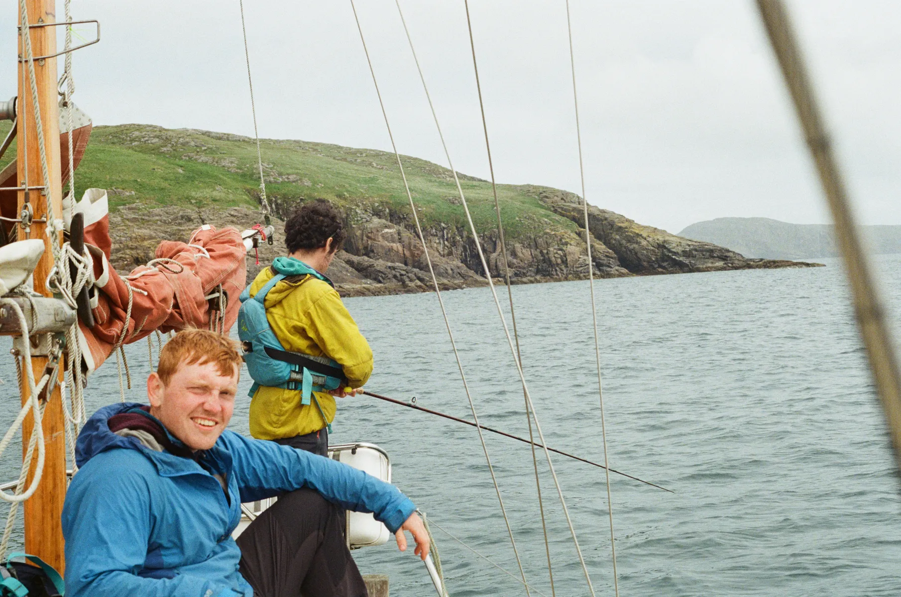 Rob did not infact catch anything